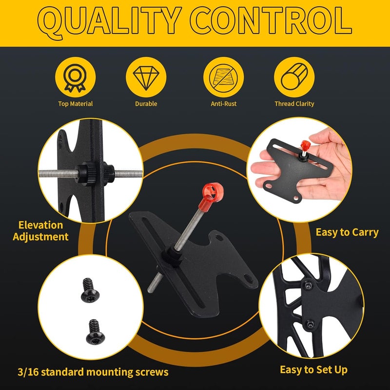SP.G Recurve Bow Sight for Beginner - Archery Recurve Simple Single Pin Bow Sight for Youth Adult Traditional Recurve Bows Aiming Practice - Image 3